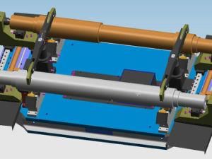 High Speed Motor Train Axle Automatic Machining Fixture Solution Workholding