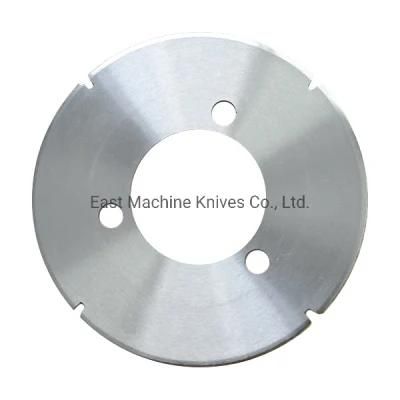 Machine Case Sealing Circular Knives with Slots