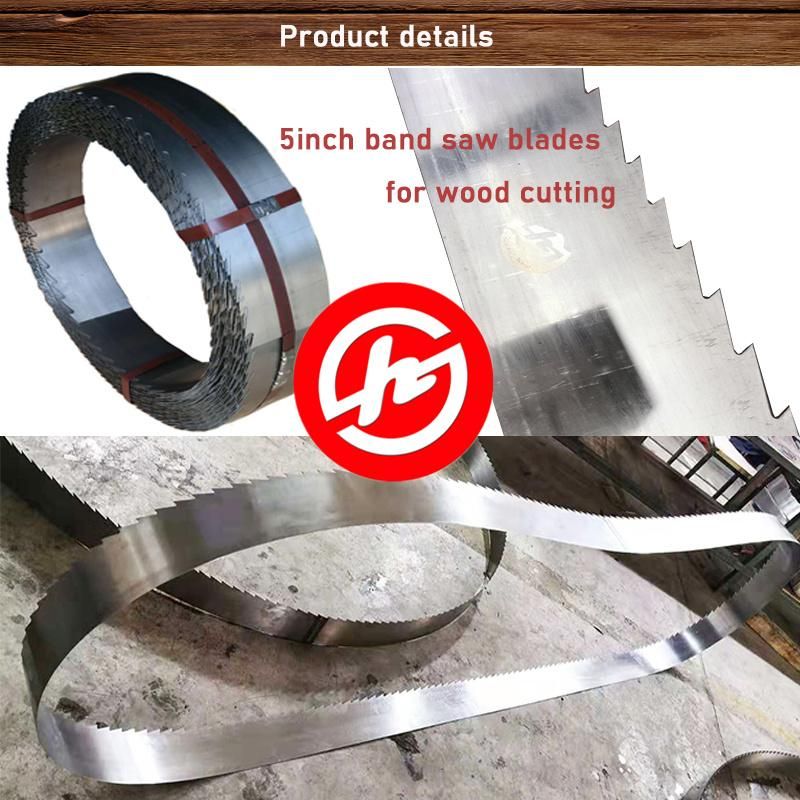 PV Teeth Form Wide Band Saw Tooth Shape for Heavy-Duty Band Saw Machine