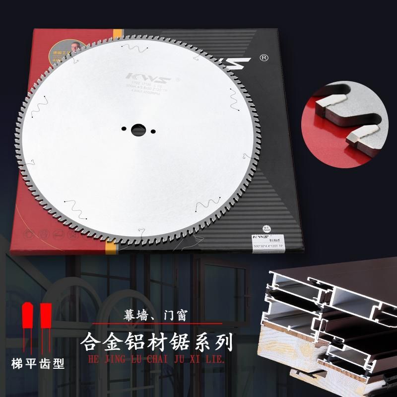 Kws Tct Saw Blade for Aluminum Material Processing with Carbide Tooth