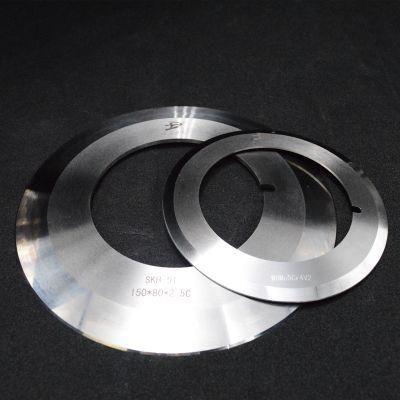 Shanggong High Speed Steel Wooden Case Plastic Crusher Blade Round Knife