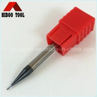 HRC55 Two Flutes Micro Small Square Micro End Mill Cutter