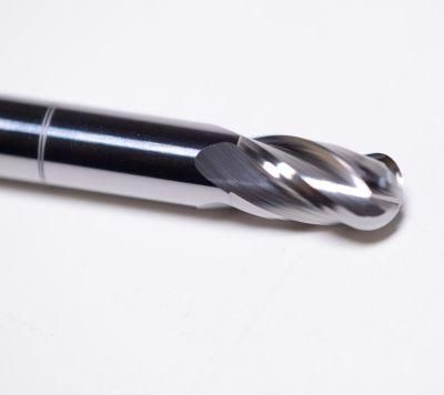 Carbide 4 Flute Ball Nose End Mills