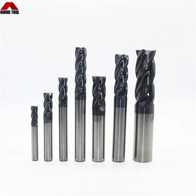 China Manufacture HRC55 Carbide End Mill Milling Cutter