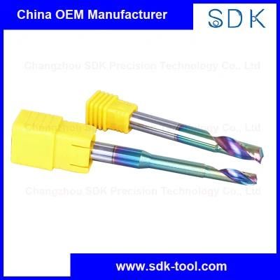 Solid Carbide One Flute End Mill Dlc Coated for Aluminium Door and Window