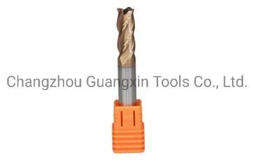 4flutes Nano Bronze Coating Milling Cutter