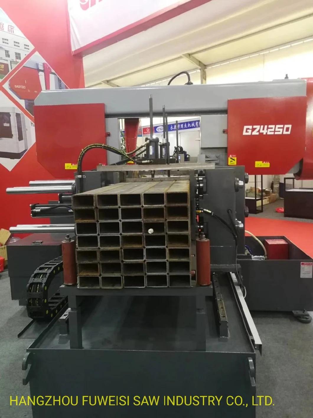 Serra De Fita M42 Bandsaw Blade Cutting Steel Bundles.