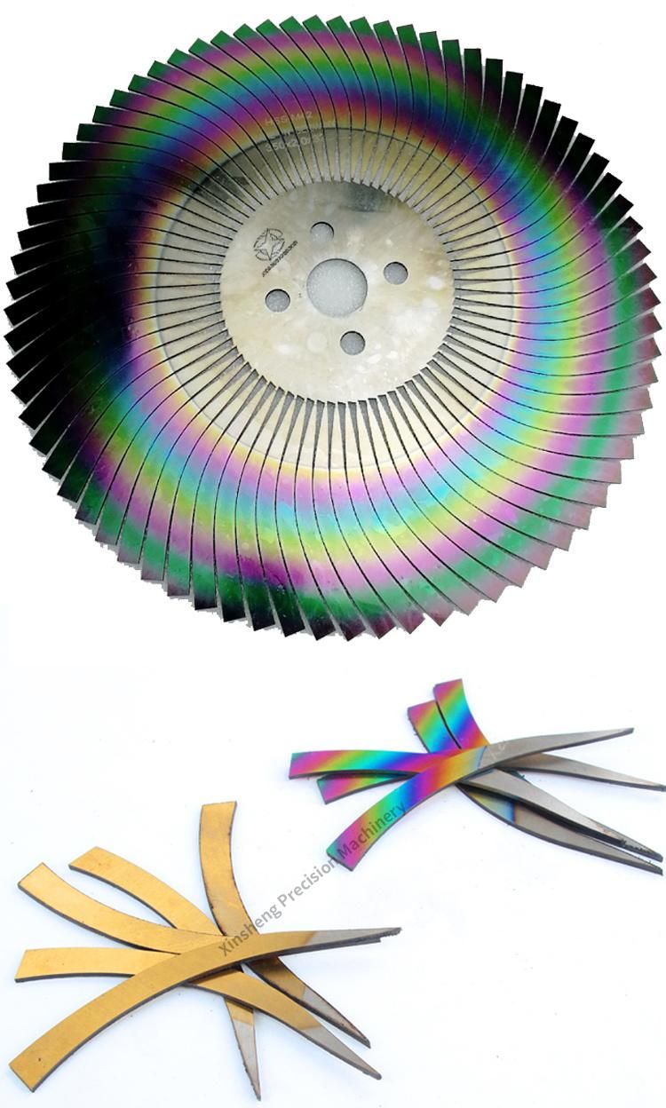 Rainbow Color M42 HSS Saw Blade Knives for Cockfighting