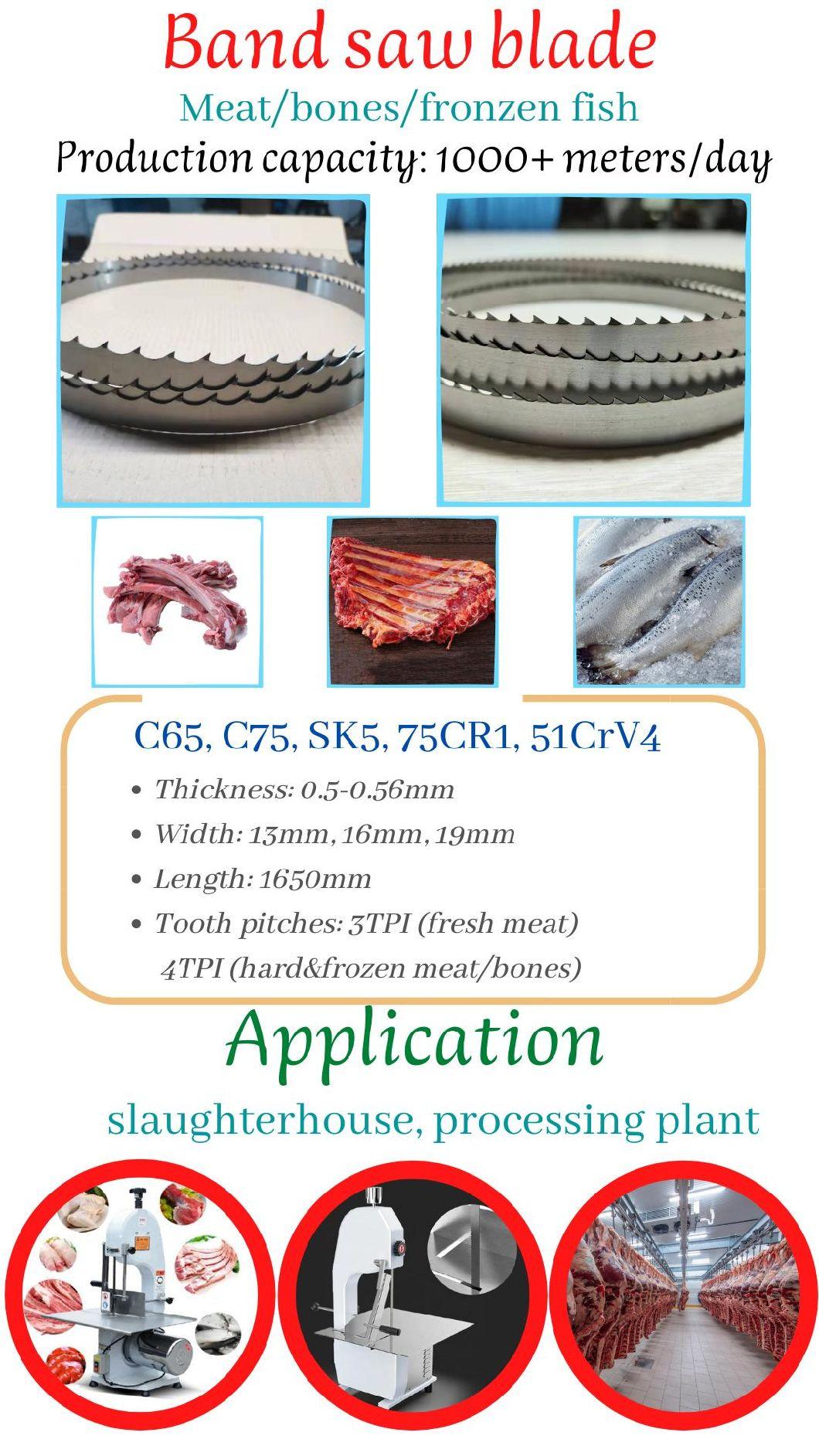 Sk51 Meat Cutting Saw Blades Steel Bandsaw Blades Manufacturer