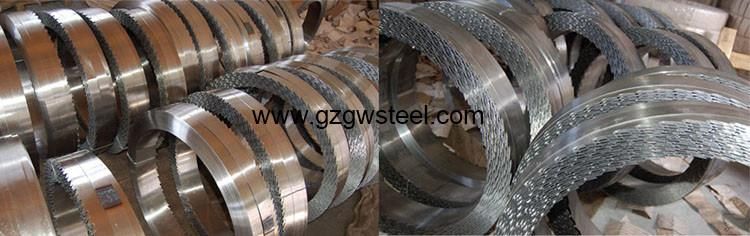 Hardened Teeth Bandsaw Blade for Wood Mizer Machine Use