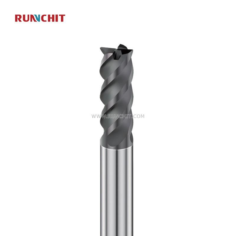 CNC Milling Cutter Tools 4 Flutes for Whole-Series of Steel Processing, Mold Industry, Auto Parts, Automation Equipment (DEH0304)