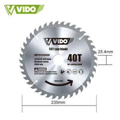 Vido Tct Tungsten Carbide Tipped 235mm 9inch Circular Saw Blade Sharpening Tool