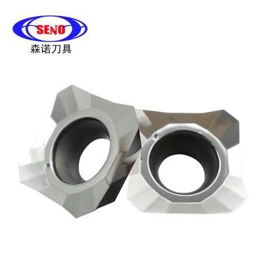 Cemented Carbide Cutting Tools Seht1204aftn Aluminium Square Face Mill Inserts