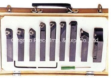 9PCS Manual Turning Cutting Tools for External or Internal Cutting on Lathe