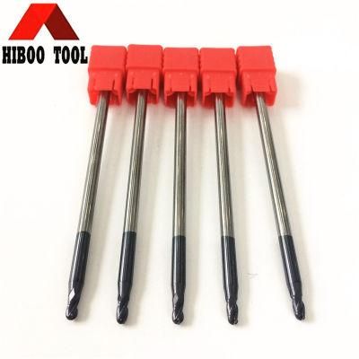 HRC55 Carbide Long Shank Ball End Cutting Tools