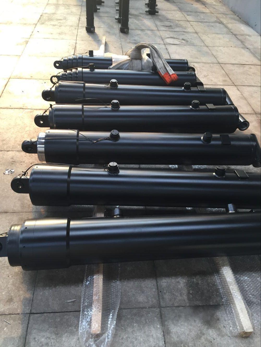 Multistage Hydraulic Cylinder Welded Hydraulic Cylinder for Dump Truck and Trailer