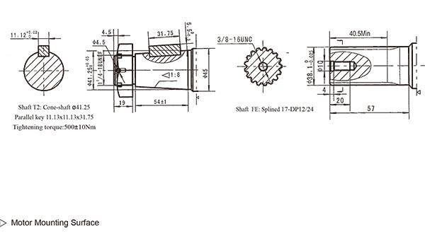 Fruit Harvester Omt 160 Hydraulic Motor