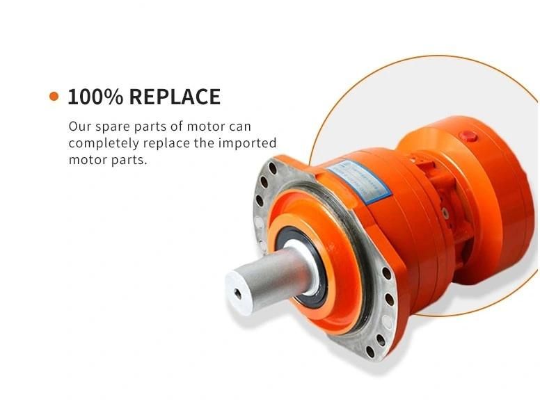 Poclain Hydraulic Ms05/Ms08/Ms18/Ms35/Ms50 Female Spline Motor Used in Bell Forest Machines From Chinese OEM Factory