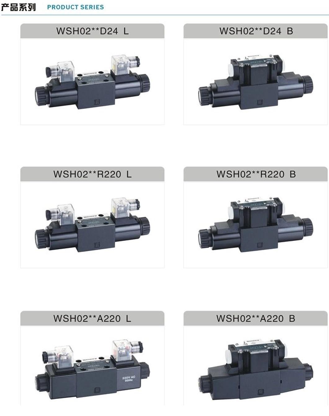 DSG-03-3c2 DSG-03-3c3 DSG-03-3c4 DSG-03-3c6 DSG-03-2D2 Dl/Lw Hydraulic Solenoid Control Operated Directional Valve