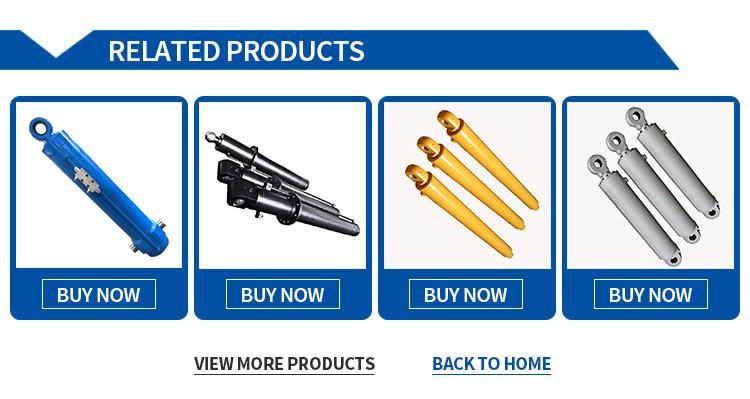 Double Acting Long Stroke Hydraulic RAM Used in Coal Mine and Engineering