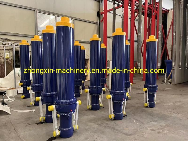 Single Acting Hydraulic Telescopic Cylinder for Dump Trailer