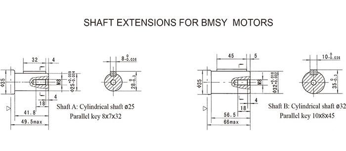 BMS 200 Hydraulic Motor for Fising Boat