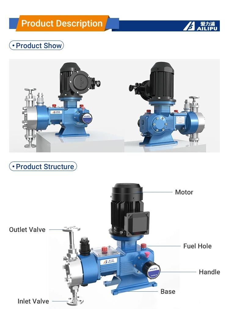 Multiple Repurchase Spot Supply Industry Leading Hydraulic Dosing Metering Pump with Factory Price