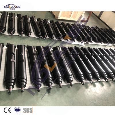 China Factory Customize Heavy Duty Long Stroke Telescopic Hydraulic Cylinders for Trucks Unloading Hydraulic Platform