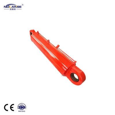 Customized High Quality Heavy Duty Vehicle Single Piston Double Action Components Welding Solid Hydraulic Cylinder