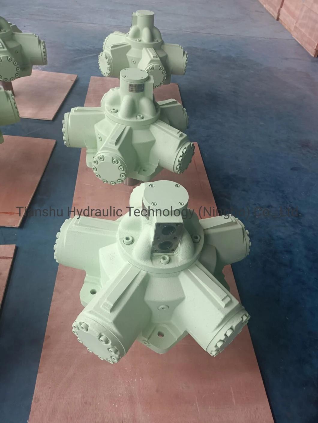 Replace Kayaba Mrh 2200/ Mrh2 2200 Kyb Series Radial Pistion Hydraulic Oil Motor for Injection Molding Machine and Winch Anchor Use.