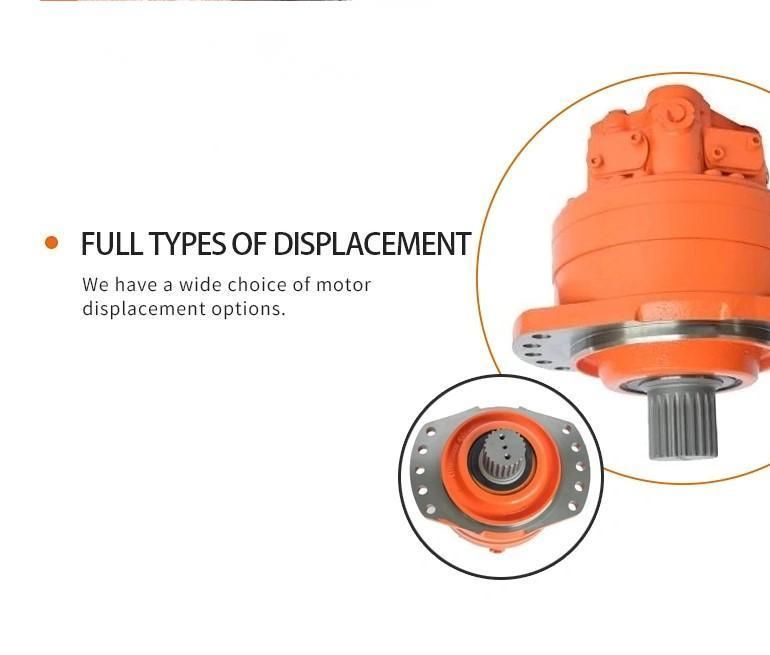 Poclain Ms Series Low Speed High Torque Hydraulic Radial Piston Motor Ms11 Ms18 Ms25 Ms35 Ms50