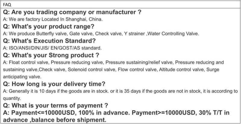 Hydraulic Control Float Control Valve F8010