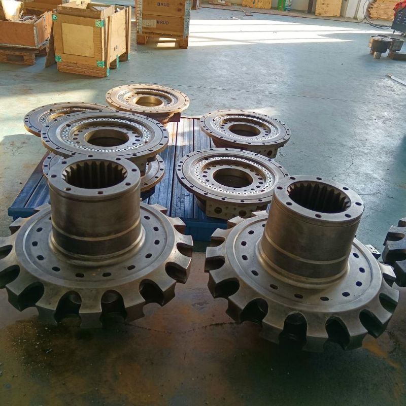 Factory Sale Rexroth Hagglunds Ca Series Hydraulic Radial Piston Motor with Brake and Hydraulic Valve for Winch and Anchor Use.