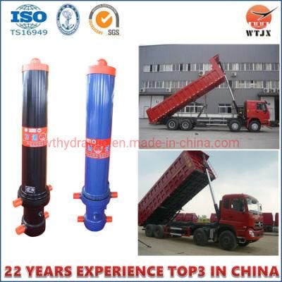 Customized High Quality Telescopic Hydraulic Cylinder for Dump Trailer on Best Sale