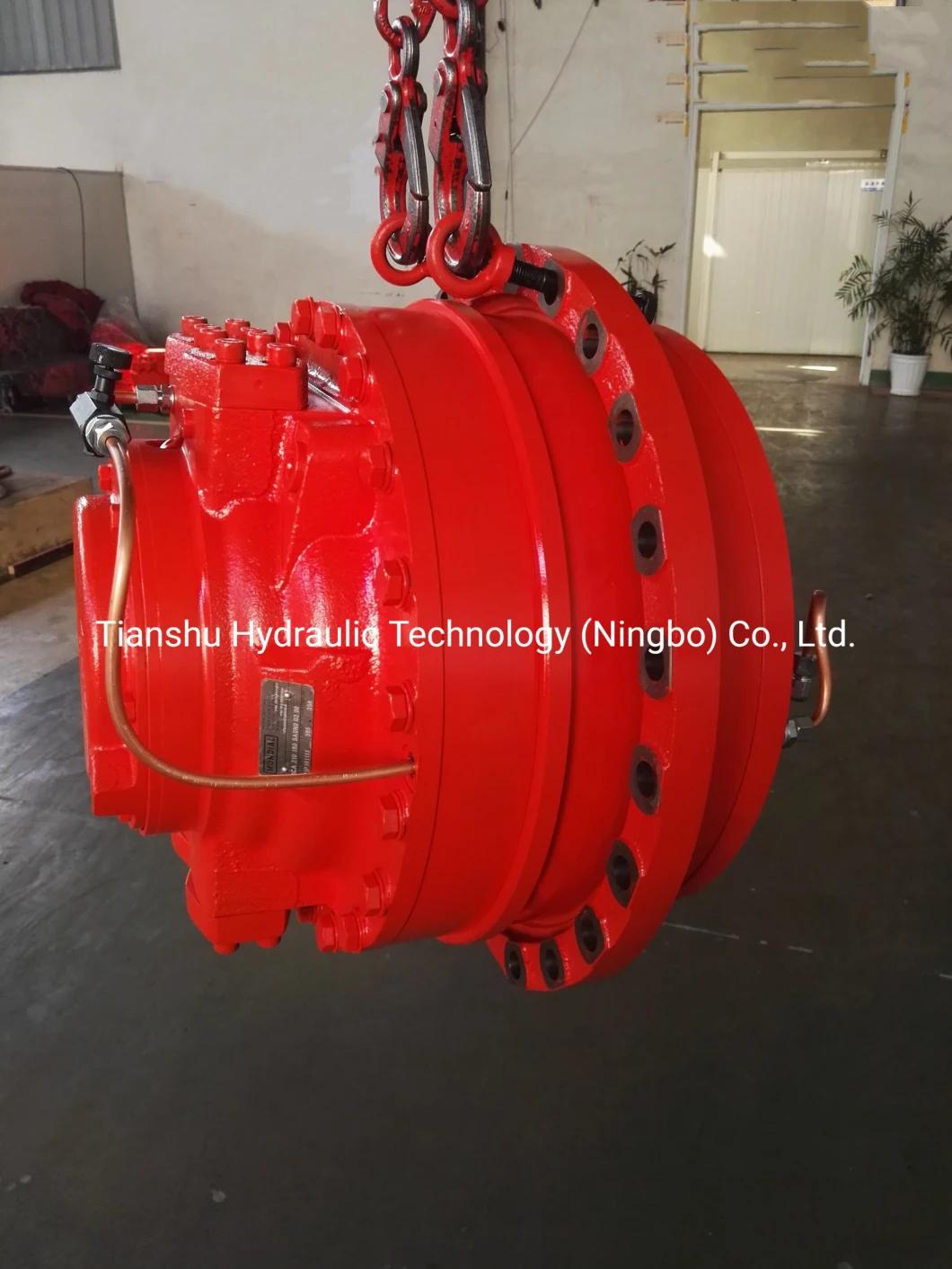 China Made Radial Piston Low Speed High Torque Hagglunds Compact Hydraulic Motor Hydraulic Motor Drive Ca Series.