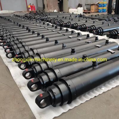 Three Section Hydraulic Cylinder for Dump Truck