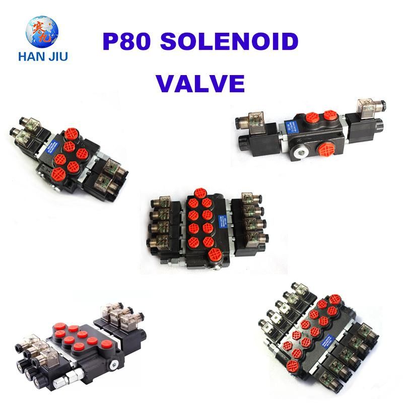 Hydraulic Solenoid Directional Valves P80