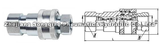 Lsq-S2 Close Type Hydraulic Quick Coupling