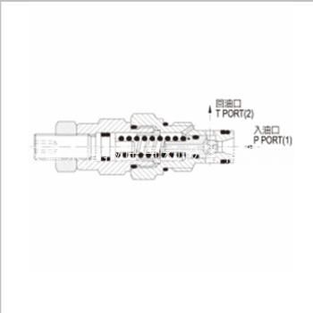 J-Cbc/Ga. Counterbalance Valve Pilot Assisted Relief with Check