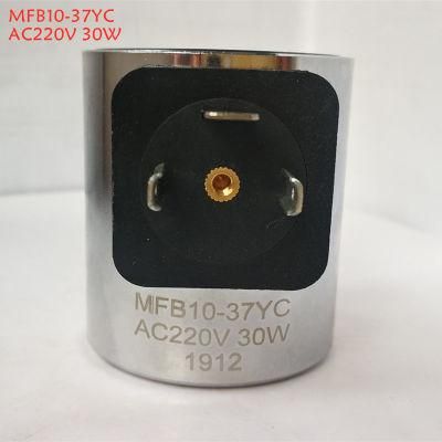 Solenoid Valve AC Coil Mfb12-37yc 220VAC 30W Machine Tool Mfs10 110VAC Mfb10