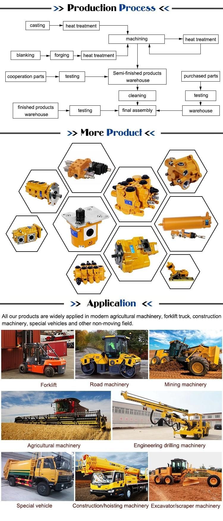 Hchc High Speed Hydraulic Gear Motor Cmfda-F3**-Alps