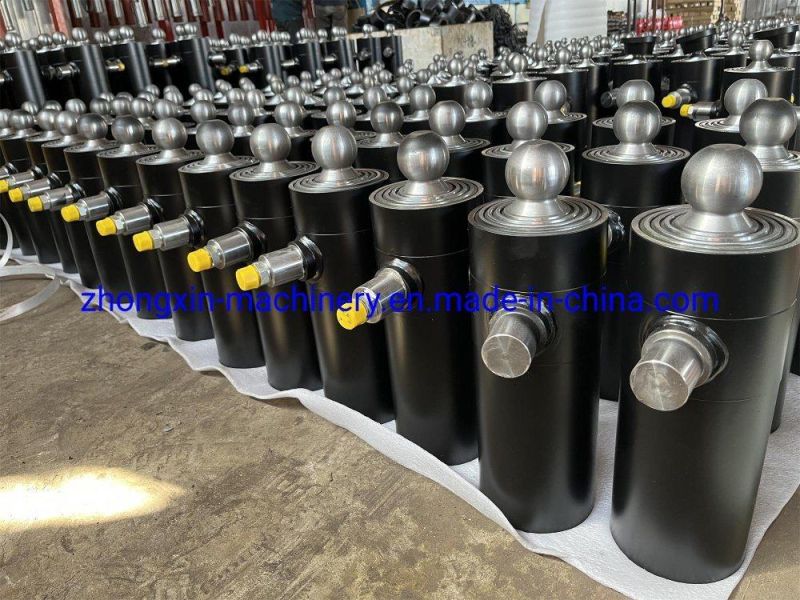 4 Stage Underbody Telescopic Hydraulic Cylinder for Tipping Trailer