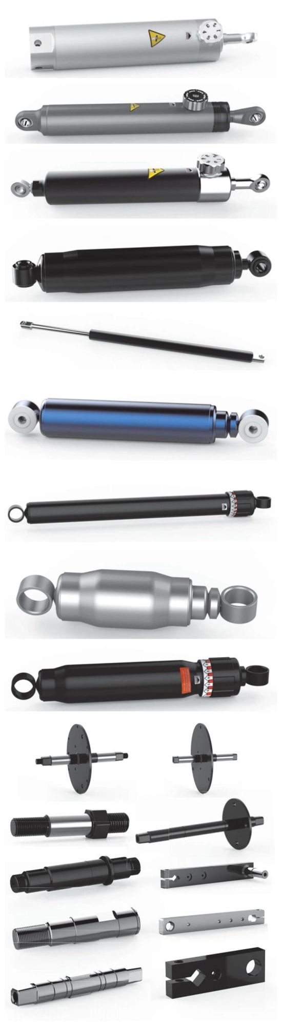 Adjustable Bidirectional Outdoor Fitness Hydraulic Cylinder