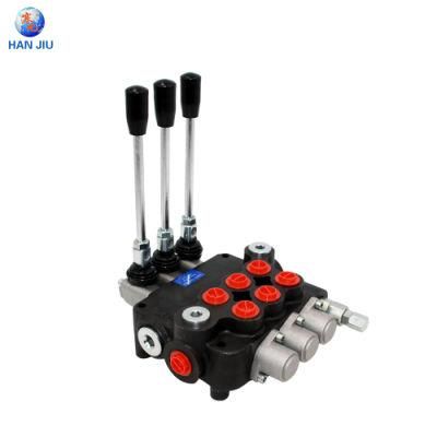 3 Fold 80 Liter Manual Operated Hydraulic Valve