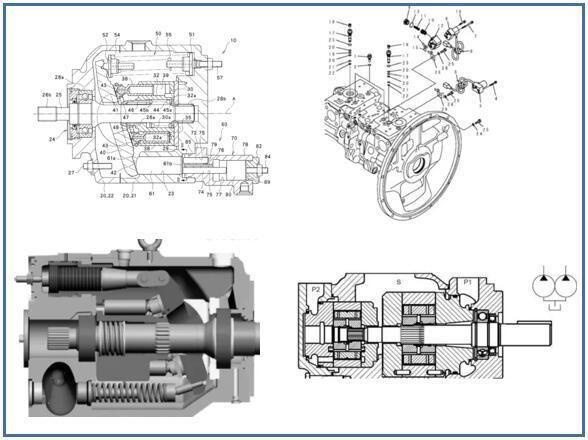 Parker Vickers Hydraulic Pvq10-A2r-Se1s-20-C21 Variable Plunger Piston Pump and All Series for Sale