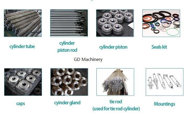 Tie Rod Cylinder Hydraulic Cylinder with Buffer Seal