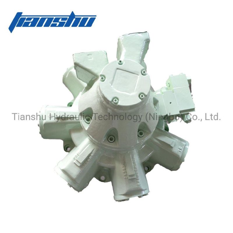 China Brand Tianshu One / Two Speed Radial Piston Hydraulic Motor Replace Kawasaki Staffa Hmb Hmc for Sale