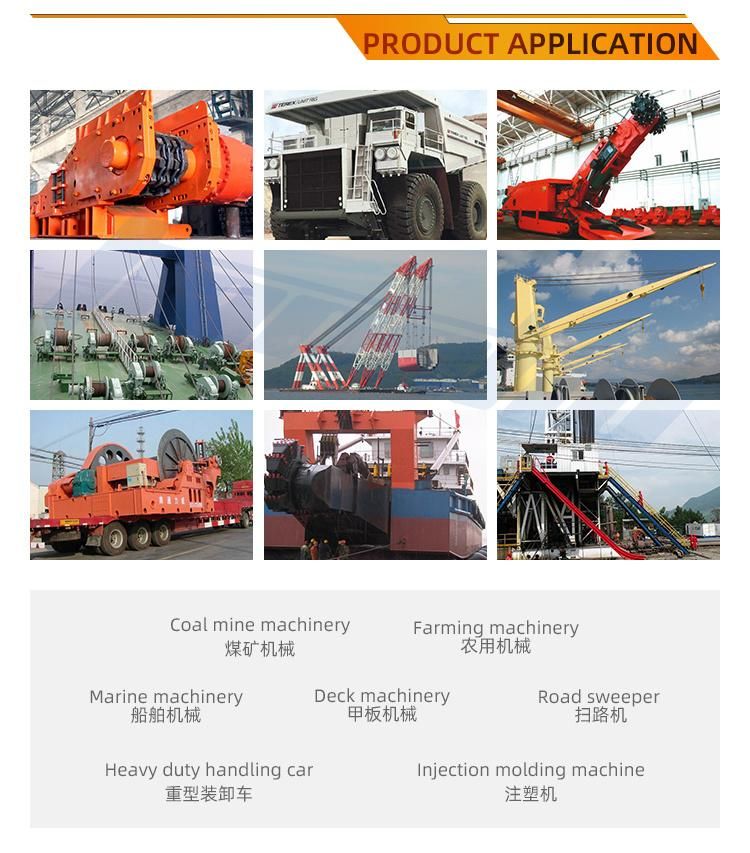 ISO9001 CE RoHS GS Low Speed Large Torque Factory Price Tianshu Staffa Hydraulic Motor for Deck Machinery/Marine Machinery/Coal Mine Machinery