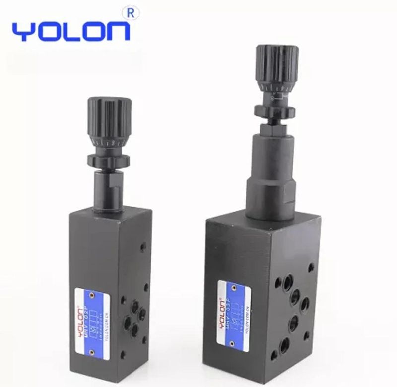 Good After Sales Service Steel Stacked Relief Control Standard Hydraulic Valves