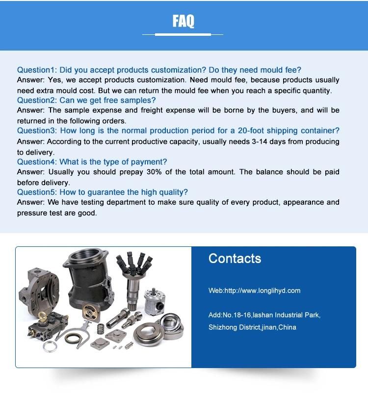 Single Head 4we6 Hydraulic Solenoid Directional Valve